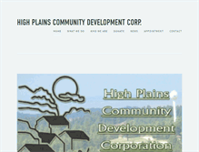 Tablet Screenshot of highplainscdc.com